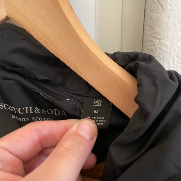 Tassled puffer jacket in Black | scotch and soda | size M - Picture 3 of 4